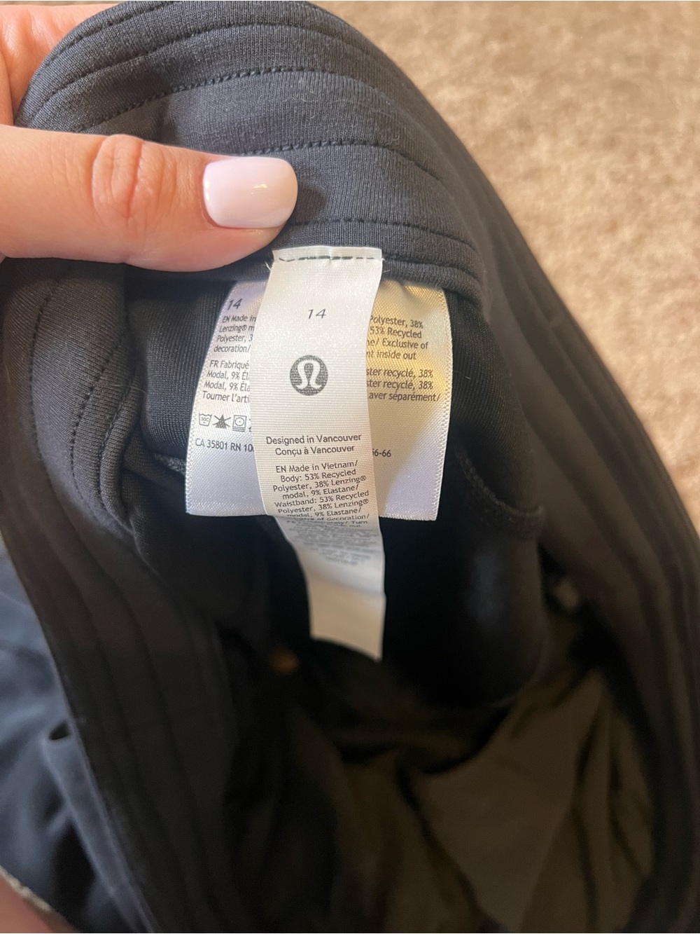 lululemon athletica Black Women's Leggings - Picture 3 of 4